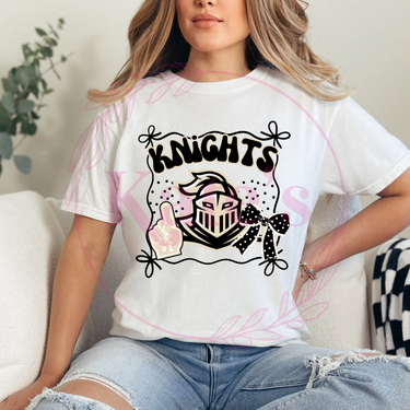 Preppy Coquette Mascot Shirts